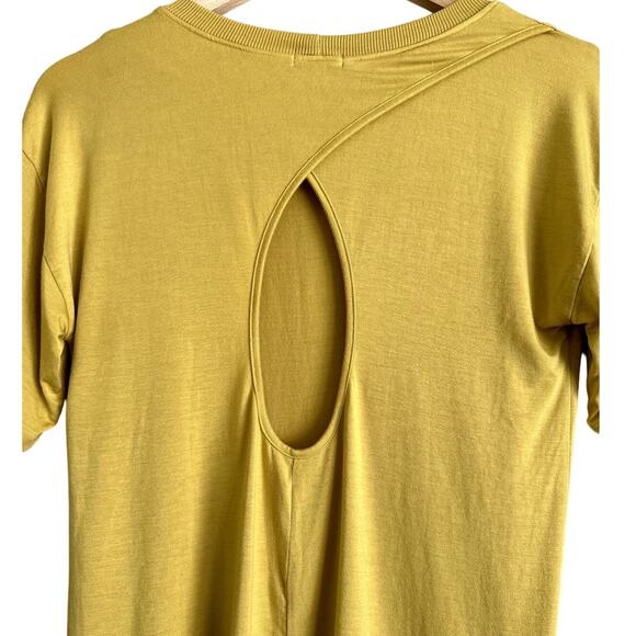 LAMade Short Sleeve‎ Carlsbad Crossback Tee-Size XS Gold-NWT - Picture 3 of 6